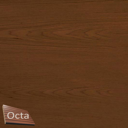Акустическая панель Perfect-Acoustic Octa 1,5 мм без перфорации шпон Орех Итальянский тангентальный негорючая - интернет-магазин tricolor.com.ua