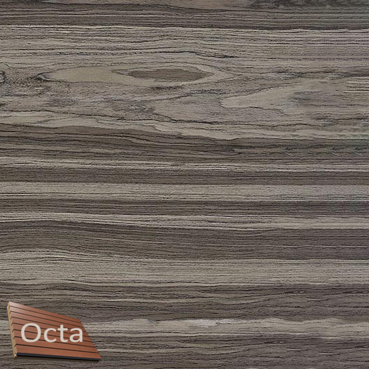 Акустична панель Perfect-Acoustic Octa 1,5 мм без перфорації шпон Горіх Wear American Walnut негорюча - интернет-магазин tricolor.com.ua