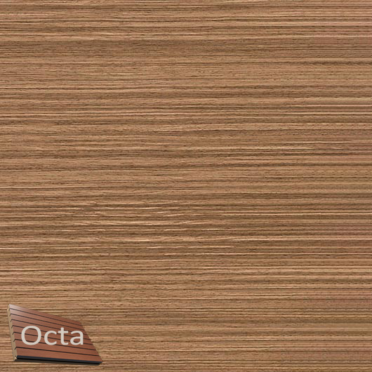Акустическая панель Perfect-Acoustic Octa 1,5 мм с перфорацией шпон Орех 10.18 Balanced American Walnut стандарт - интернет-магазин tricolor.com.ua