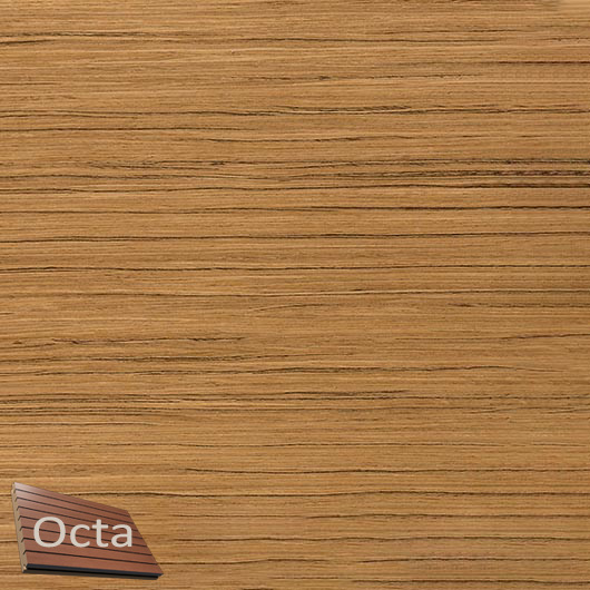 Акустическая панель Perfect-Acoustic Octa 1,5 мм с перфорацией шпон Тик 10.74 негорючая - интернет-магазин tricolor.com.ua
