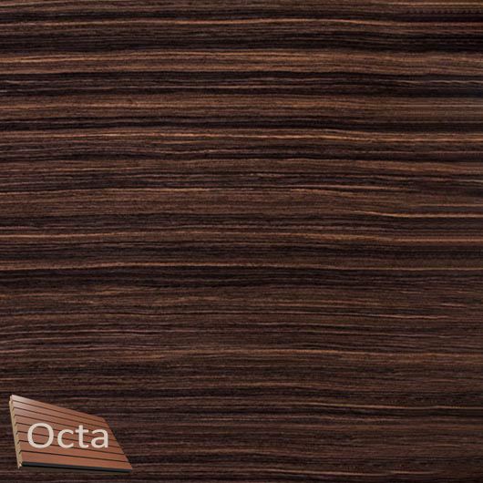 Акустична панель Perfect-Acoustic Octa 1,5 мм з перфорацією шпон Палісандр Індійський 10.23 негорюча - интернет-магазин tricolor.com.ua