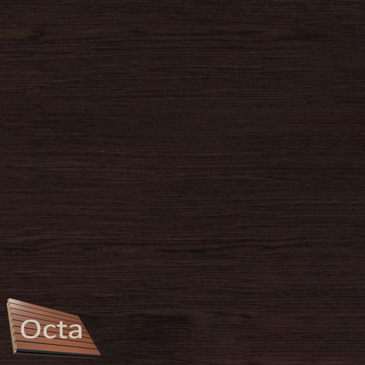 Акустическая панель Perfect-Acoustic Octa 3 мм без перфорации шпон Венге крупнорадиальный Dog 6 стандарт - интернет-магазин tricolor.com.ua