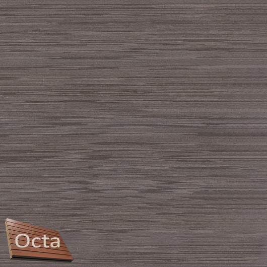 Акустическая панель Perfect-Acoustic Octa 3 мм без перфорации шпон Венге белый 11.11 Dark Grey Lati стандарт - интернет-магазин tricolor.com.ua