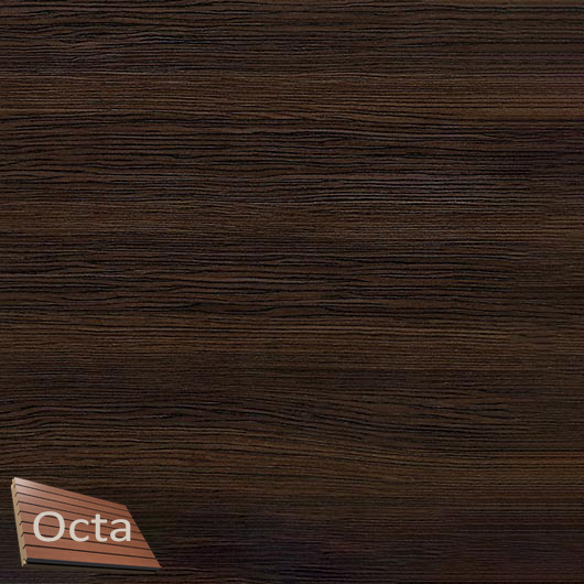 Акустическая панель Perfect-Acoustic Octa 3 мм без перфорации шпон Дуб 10.85 Smoked Oak негорючая - интернет-магазин tricolor.com.ua