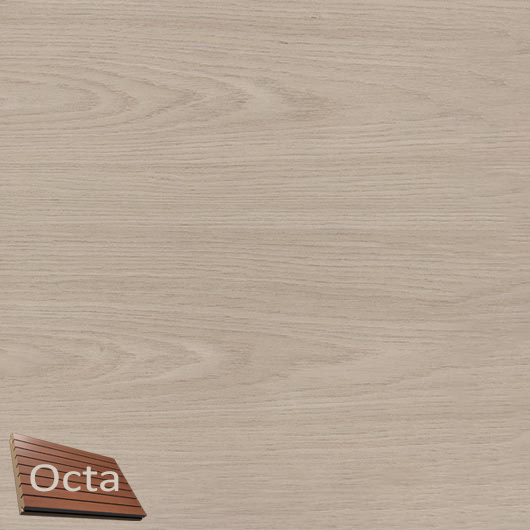 Акустическая панель Perfect-Acoustic Octa 3 мм без перфорации шпон Дуб белый Xilo тангентальный 18.50 негорючая - интернет-магазин tricolor.com.ua