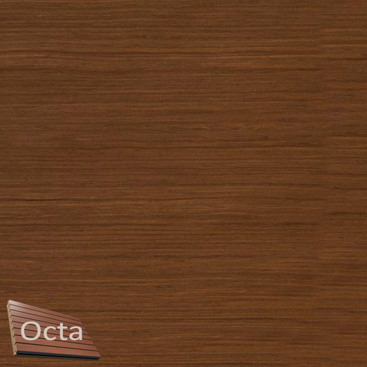 Акустическая панель Perfect-Acoustic Octa 3 мм без перфорации шпон Орех Итальянский радиальный 20.15 негорючая - интернет-магазин tricolor.com.ua