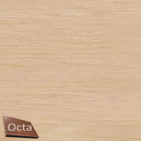 Акустична панель Perfect-Acoustic Octa 3 мм з перфорацією шпон Дуб 10.96 Planked Oak негорюча