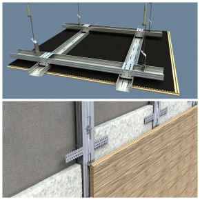 Акустична панель Perfect-Acoustic Octa 3 мм з перфорацією шпон Горіх Американський радіальний 20.14 негорюча - изображение 5 - интернет-магазин tricolor.com.ua