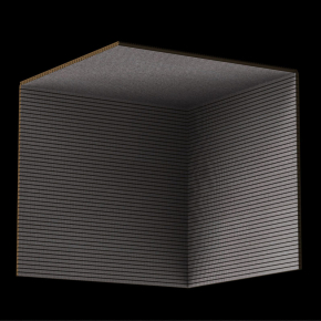 Акустична панель Perfect-Acoustic Octa 3 мм з перфорацією шпон Smoky velvet 14.02 негорюча - изображение 3 - интернет-магазин tricolor.com.ua