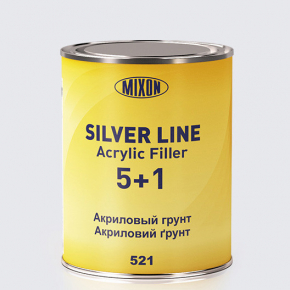 Акриловий грунт Silver Line Mixon 5 + 1 М-521 червоний 2К А