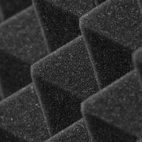 Акустична панель Піраміда 50 мм 50х50 см A4Sound EchoFom Стандарт чорний графіт - изображение 4 - интернет-магазин tricolor.com.ua