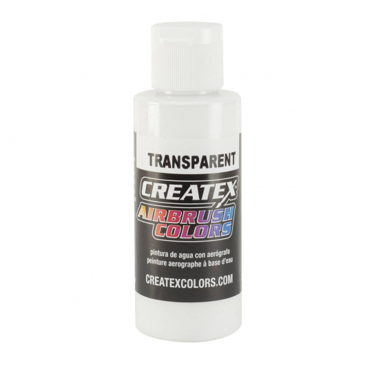 Фарба для аерографії прозора Біла Createx Airbrush Colors Transparent White 5131 - интернет-магазин tricolor.com.ua