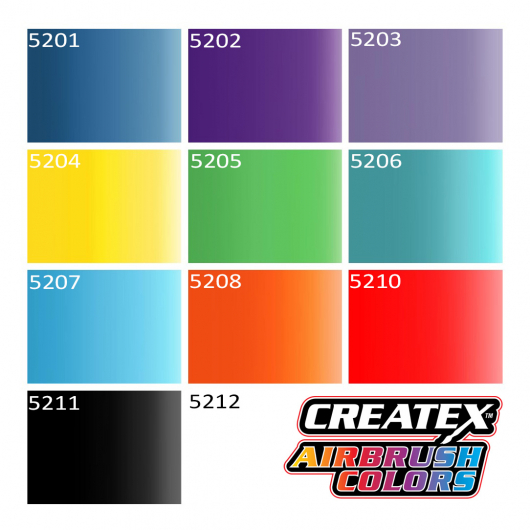 Фарба для аерографії непрозора Пурпурова Createx Airbrush Colors Opaque Purple 5202 - изображение 3 - интернет-магазин tricolor.com.ua