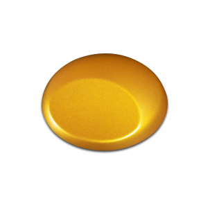 Краска для аэрографии Wicked Colors Metallic Gold Золотая металлик W350 - изображение 2 - интернет-магазин tricolor.com.ua