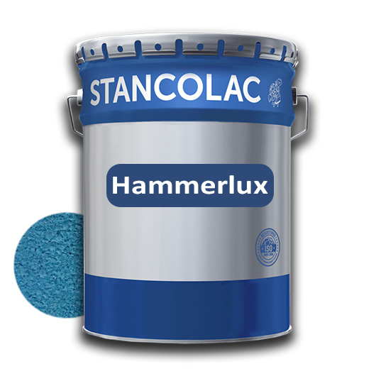 Фарба алкідна по металу Stancolac Hammerlux Хаммерлюкс молоткова 715 Аквамарин