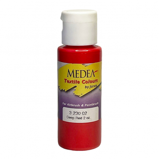 Фарба для текстилю Medea Deep Red Opaque Темно-червона покривна 323002