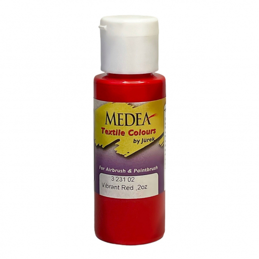 Фарба для текстилю Medea Vibrant Red Opaque Яскраво-червона покривна 323102