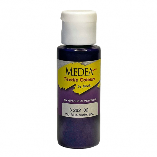 Фарба для текстилю Medea Vibrant Blue Violet Opaque Синьо-фіолетова покривна 328202
