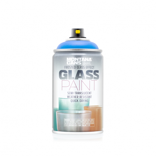 Фарба для скла матова Montana Glass Paint GP5055 Matt Bay Blue - интернет-магазин tricolor.com.ua