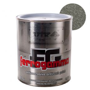 Фарба для металу Vik FerroGamma Срібло Ефект металевої стружки