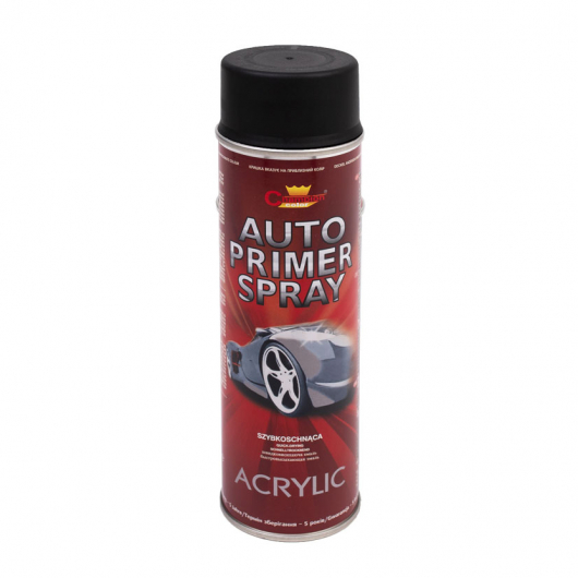 Грунт автомобільний в аерозолі Champion Auto Acryl чорний