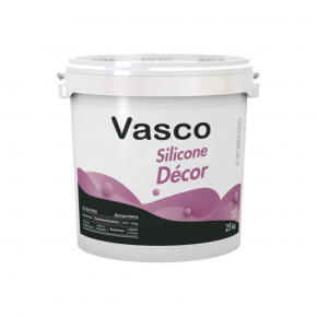 Силиконовая декоративна штукатурка з камінцевою фактурою Vasco Silicone Decor K15 Баранчик