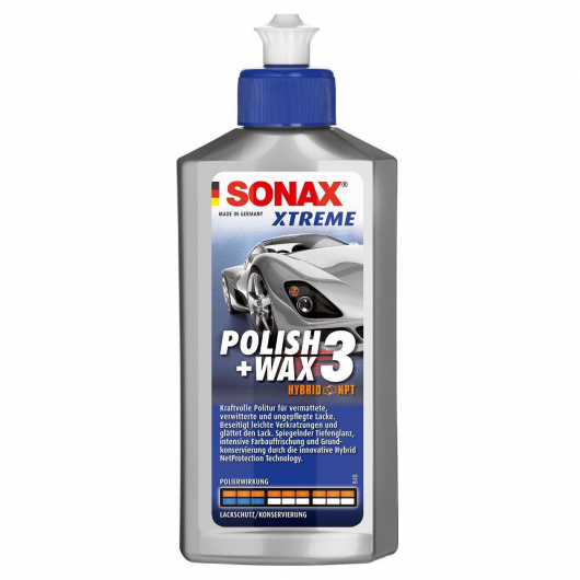 Поліроль з воском Sonax Xtreme Polish and Wax №3 202100 грубе полірування