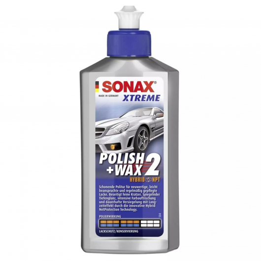 Поліроль з воском Sonax Xtreme Polish and Wax №2 207100 дбайливе полірування