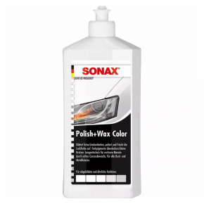 Поліроль з воском Sonax Polish&Wax Color NanoPro Білий - изображение 2 - интернет-магазин tricolor.com.ua