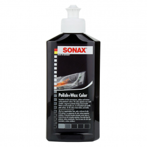 Поліроль з воском Sonax Polish&Wax Color NanoPro Чорний - интернет-магазин tricolor.com.ua