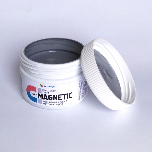 Магнітна фарба Acmelight Magnetic Paint сіра - интернет-магазин tricolor.com.ua