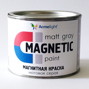 Магнитная краска Acmelight Magnetic Paint серая - изображение 5 - интернет-магазин tricolor.com.ua