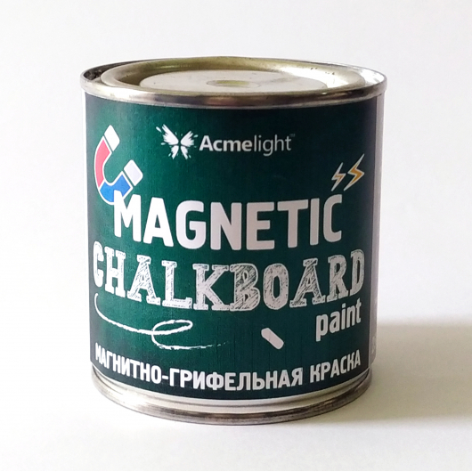 Магнітно-грифельна фарба Acmelight сіра - изображение 6 - интернет-магазин tricolor.com.ua