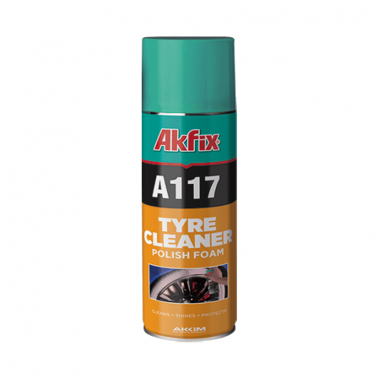 Спрей піна для очищення та полірування шин Akfix A117