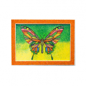 Трафарет для розмальовки піском Метелик H8 - изображение 2 - интернет-магазин tricolor.com.ua