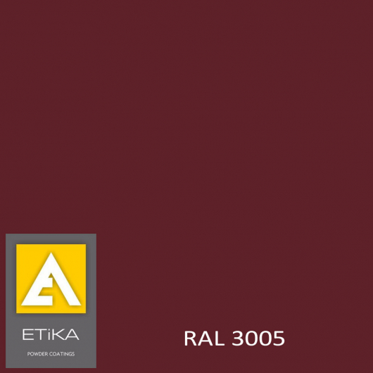 Фарба порошкова поліефірна Etika Tribo Червона RAL 3005 матова - интернет-магазин tricolor.com.ua