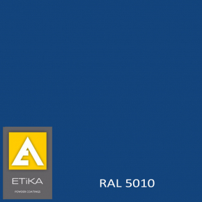Фарба порошкова поліефірна Etika Tribo Синя RAL 5010 глянсова