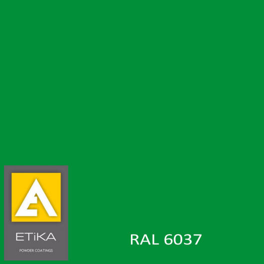 Фарба порошкова поліефірна Etika Tribo Зелена RAL 6037 глянсова - интернет-магазин tricolor.com.ua