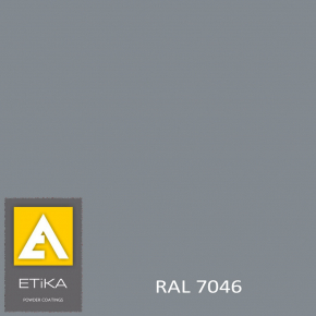 Краска порошковая полиэфирная Etika Tribo Серая RAL 7046 матовая - интернет-магазин tricolor.com.ua
