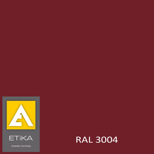 Фарба порошкова поліефірна Etika Elektro Червона RAL 3004 матова - интернет-магазин tricolor.com.ua