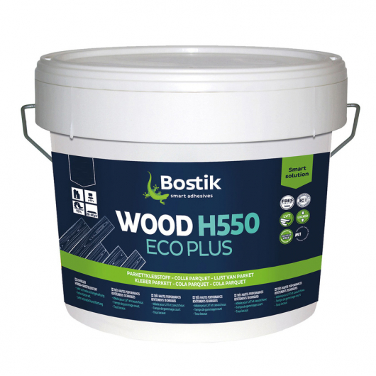 Паркетний клей Bostik Wood H550 Eco Plus універсальний еластичний