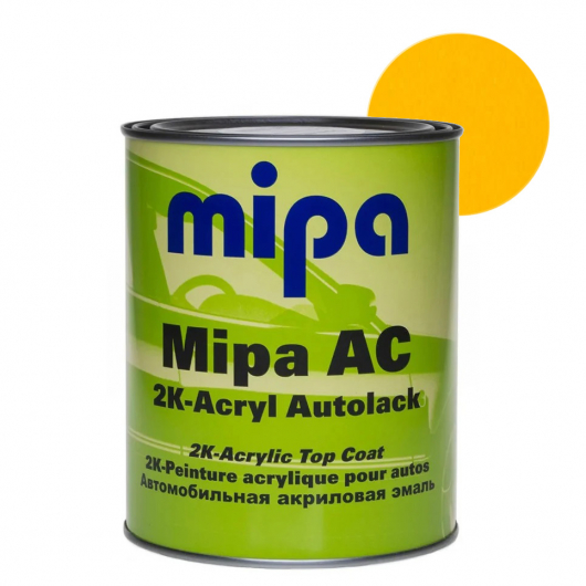 Автоемаль акрилова Mipa 1035 Жовта 2К А - интернет-магазин tricolor.com.ua