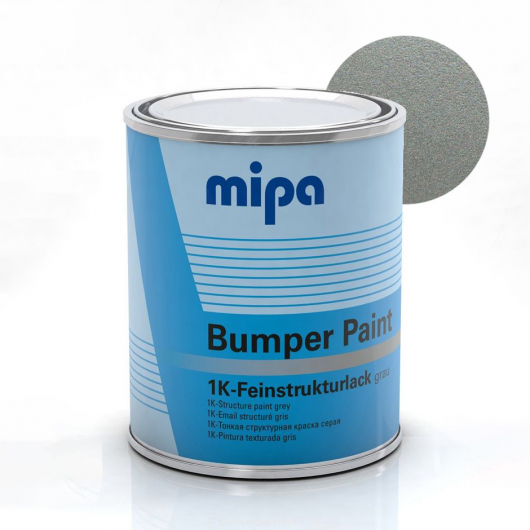 Фарба структурна Mipa Bumper paint Сіра RAL 7700 для бампера