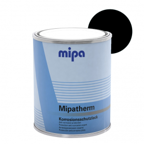 Автоемаль термостійка Mipa Mipatherm Black Чорна 2К А