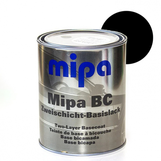 Базова емаль Mipa 600 Чорна металік - интернет-магазин tricolor.com.ua