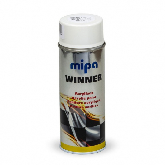 Фарба в аерозолі Mipa Winner Spray paint White Glossy Білий Глянцевий