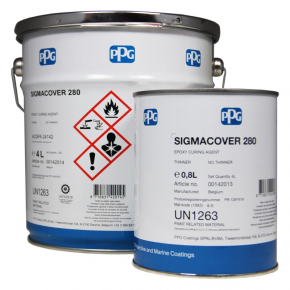 Двокомпонентний епоксидний грунт PPG Sigmacover 280 Жовто-зелений - интернет-магазин tricolor.com.ua