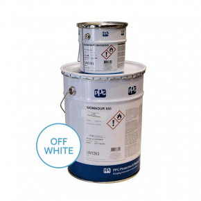 Фарба двокомпонентна поліуретанова акрил PPG Sigmadur 550 Білий (Off White)