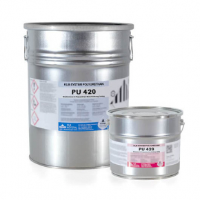 Смола поліуретанова KLB PU 420 еластична сама розтікається 2К