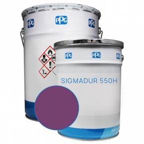 Краска двухкомпонентная акрил-полиуретановая PPG Sigmadur 550H База Z в цвете Ral 4005